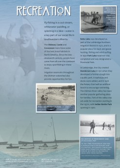 Recreation exhibit panel