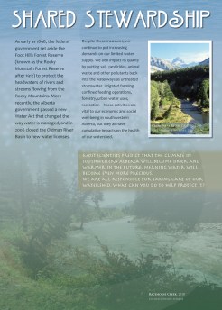 Shared Stewardship exhibit panel