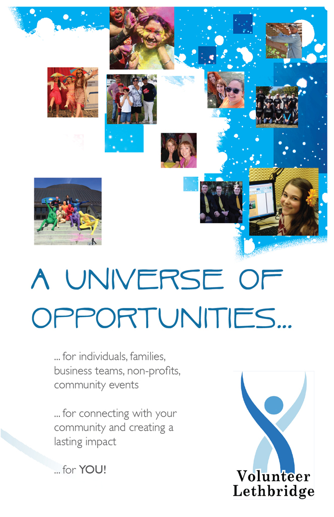 Volunteer Lethbridge brochure front